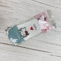 韓國襪子 三麗鷗家族 矽膠防滑隱形襪 HELLO KITTY 美樂蒂 蛋黃哥 船型襪-規格圖6