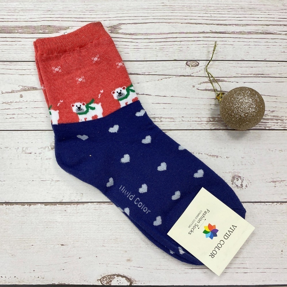 【聖誕襪出清】韓國襪子 聖誕節 聖誕襪 薑餅人 聖誕老公公 麋鹿 雪人 雪橇 聖誕襪子-規格圖6