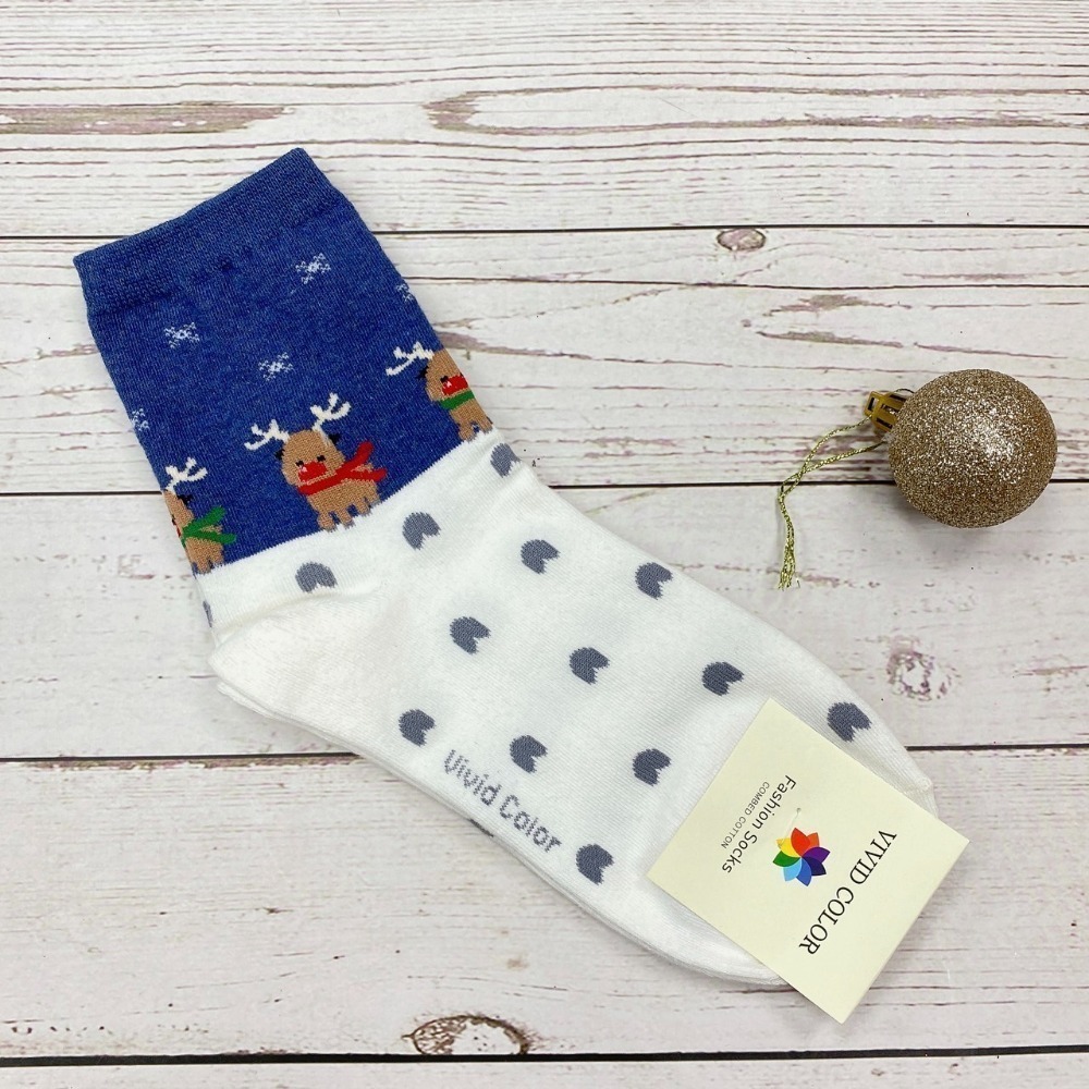 【聖誕襪出清】韓國襪子 聖誕節 聖誕襪 薑餅人 聖誕老公公 麋鹿 雪人 雪橇 聖誕襪子-規格圖6