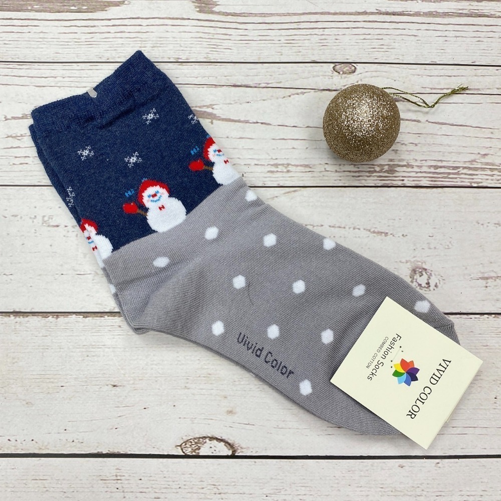 【聖誕襪出清】韓國襪子 聖誕節 聖誕襪 薑餅人 聖誕老公公 麋鹿 雪人 雪橇 聖誕襪子-規格圖6