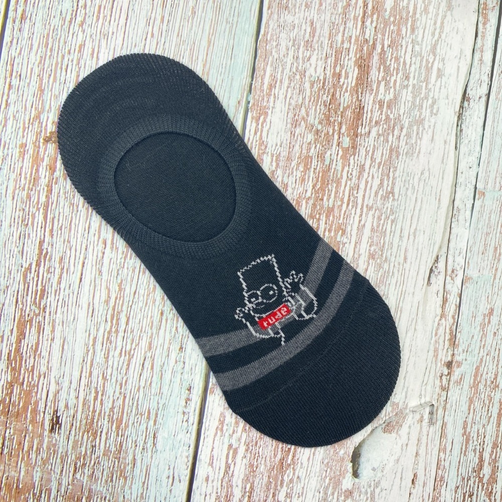 男襪 韓國襪子 辛普森家族 矽膠防滑隱形襪 船型襪 短襪-規格圖5