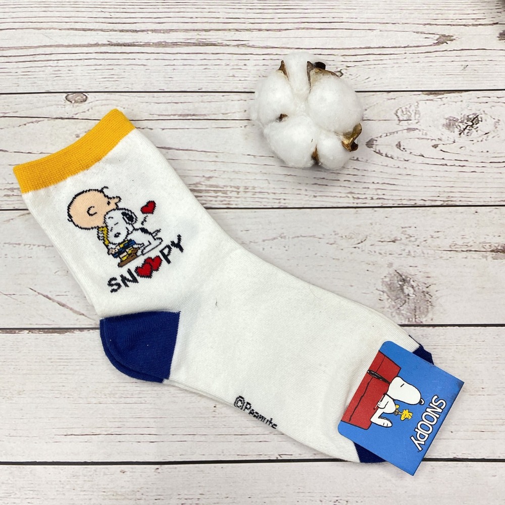 史奴比經典人物 SNOOPY  韓國襪子 查理布朗 莎莉布朗 露西 佩蒂 短襪 糊塗塌客-規格圖4