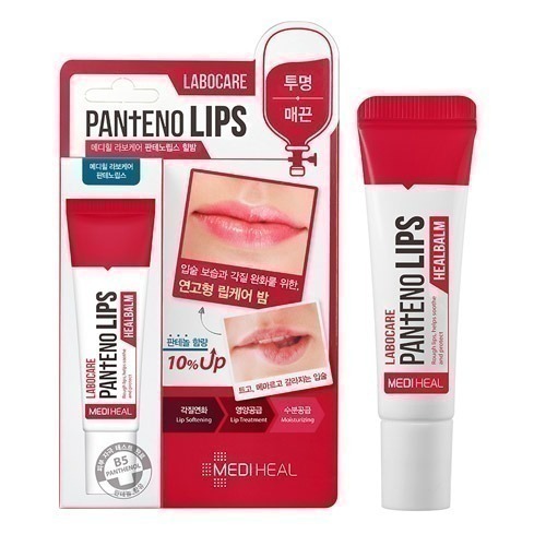 韓國 MEDIHEAL Labocare Pan+Eno 潤唇膏 紅盒 藍盒 10ml 護唇膏  有色唇膏-規格圖8
