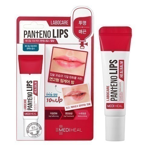 韓國 MEDIHEAL Labocare Pan+Eno 潤唇膏 紅盒 藍盒 10ml 護唇膏  有色唇膏-規格圖8