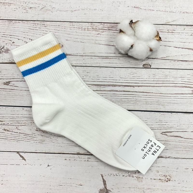 韓國 ETNA 質感好襪 條紋經典款襪子 條紋襪 條紋控 條紋襪子 文青風襪子 韓國襪子 學生襪-規格圖4