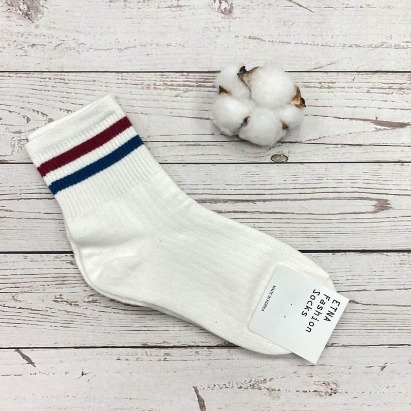 韓國 ETNA 質感好襪 條紋經典款襪子 條紋襪 條紋控 條紋襪子 文青風襪子 韓國襪子 學生襪-規格圖4