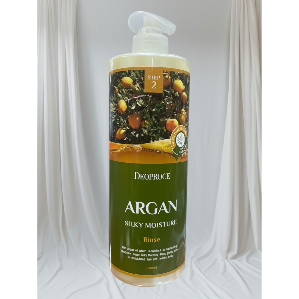 DEOPROCE 黃金摩洛哥堅果油絲滑保濕洗髮精  潤髮乳 1000ML 告別毛躁乾澀 在台現貨 不用等-規格圖3