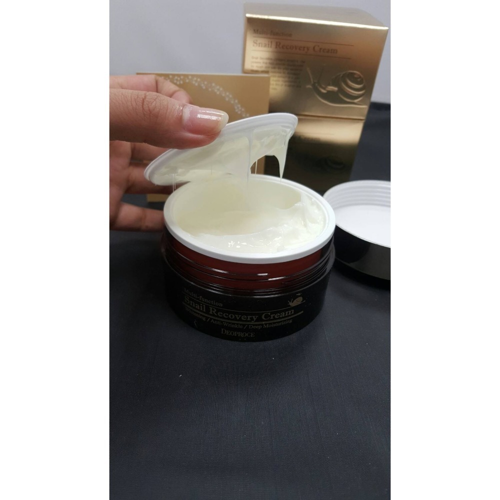 韓國 DEOPROCE 蝸牛修護化妝露 (水) 210ml 修護面霜 100g  洗臉270g-細節圖2