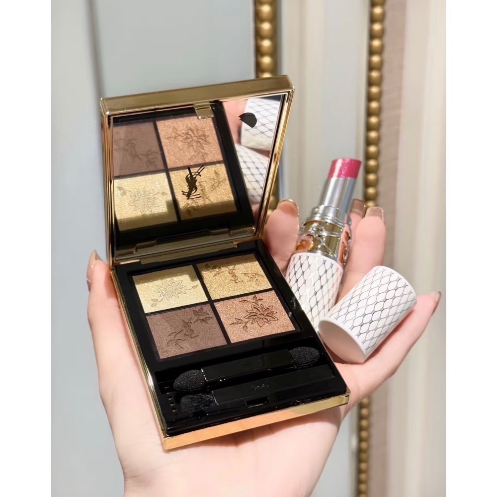 ￼《A’sD 現貨🇺🇸正品》YSL 聖誕蕾絲限定彩妝-細節圖8