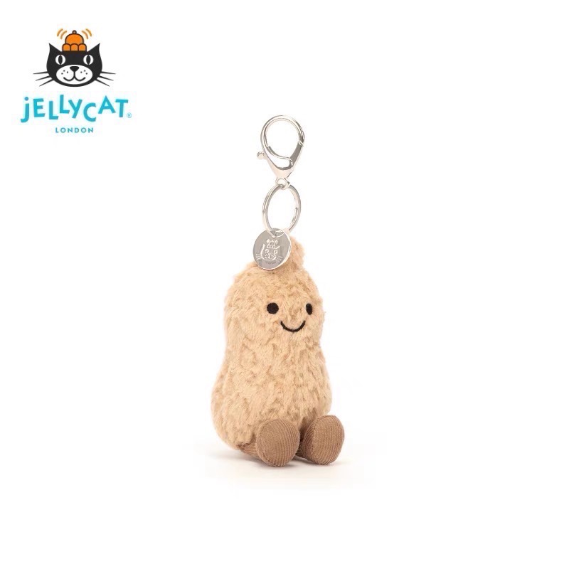 【A’sD 現貨🇬🇧正品】Jellycat 趣味花生娃娃吊飾-細節圖6