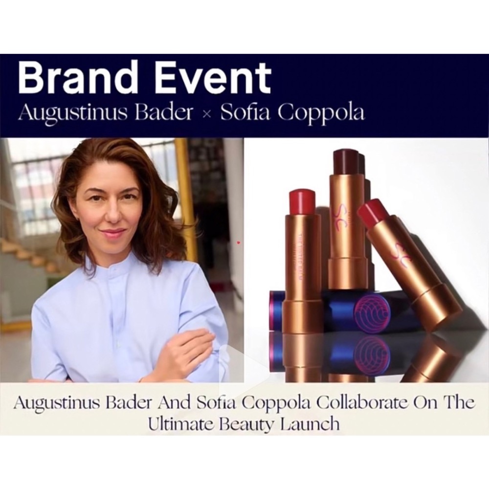 【A’sD🇬🇧貨到下單】Augustinus Bader x Sofia Coppola聯名款潤唇膏-細節圖2