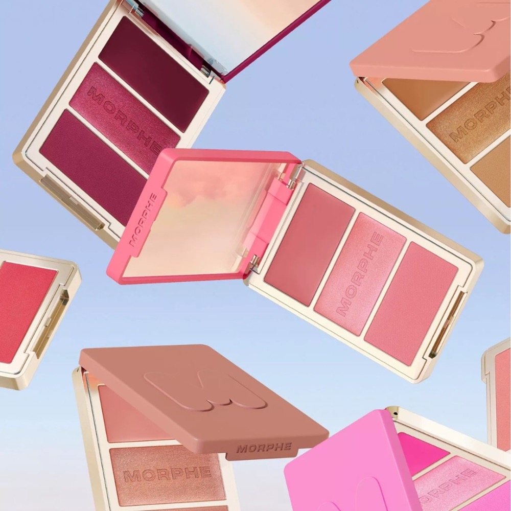 《A’sD預購🇬🇧正品》Morphe 腮紅  Cheek Thrills Trio 三色多效頰彩盤-細節圖2