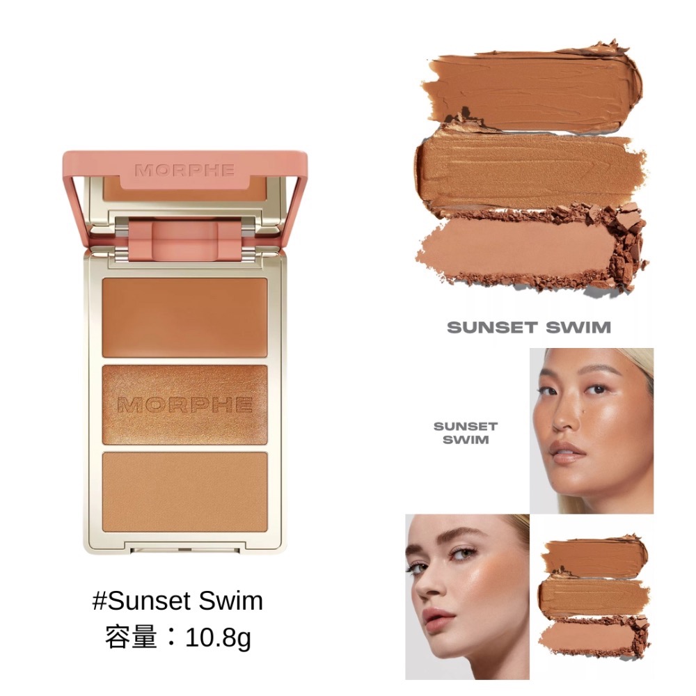 《A’sD預購🇬🇧正品》Morphe 腮紅  Cheek Thrills Trio 三色多效頰彩盤-規格圖5