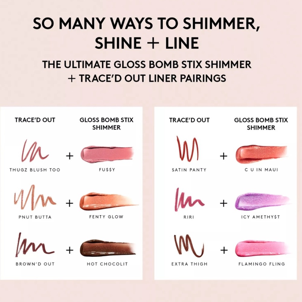 《A’sD 預購🇬🇧英國》Fenty Beauty 嘟嘟唇膏Gloss Bomb Shimmer Stix Lip-細節圖4