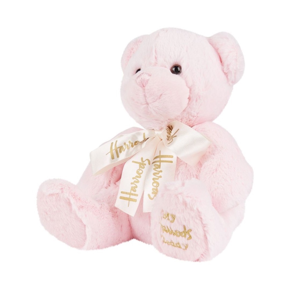 《A’sD現貨🇺🇸正品》Harrods My Harrods Teddy (28cm) #Pink-細節圖2