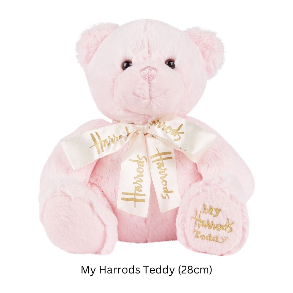 《A’sD現貨🇺🇸正品》Harrods My Harrods Teddy (28cm) #Pink-規格圖3