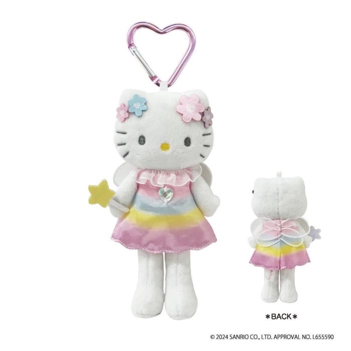 【A’sD 現貨🇯🇵正品】Hello Kitty 50周年限定長腿辣妹玩偶吊飾-規格圖3