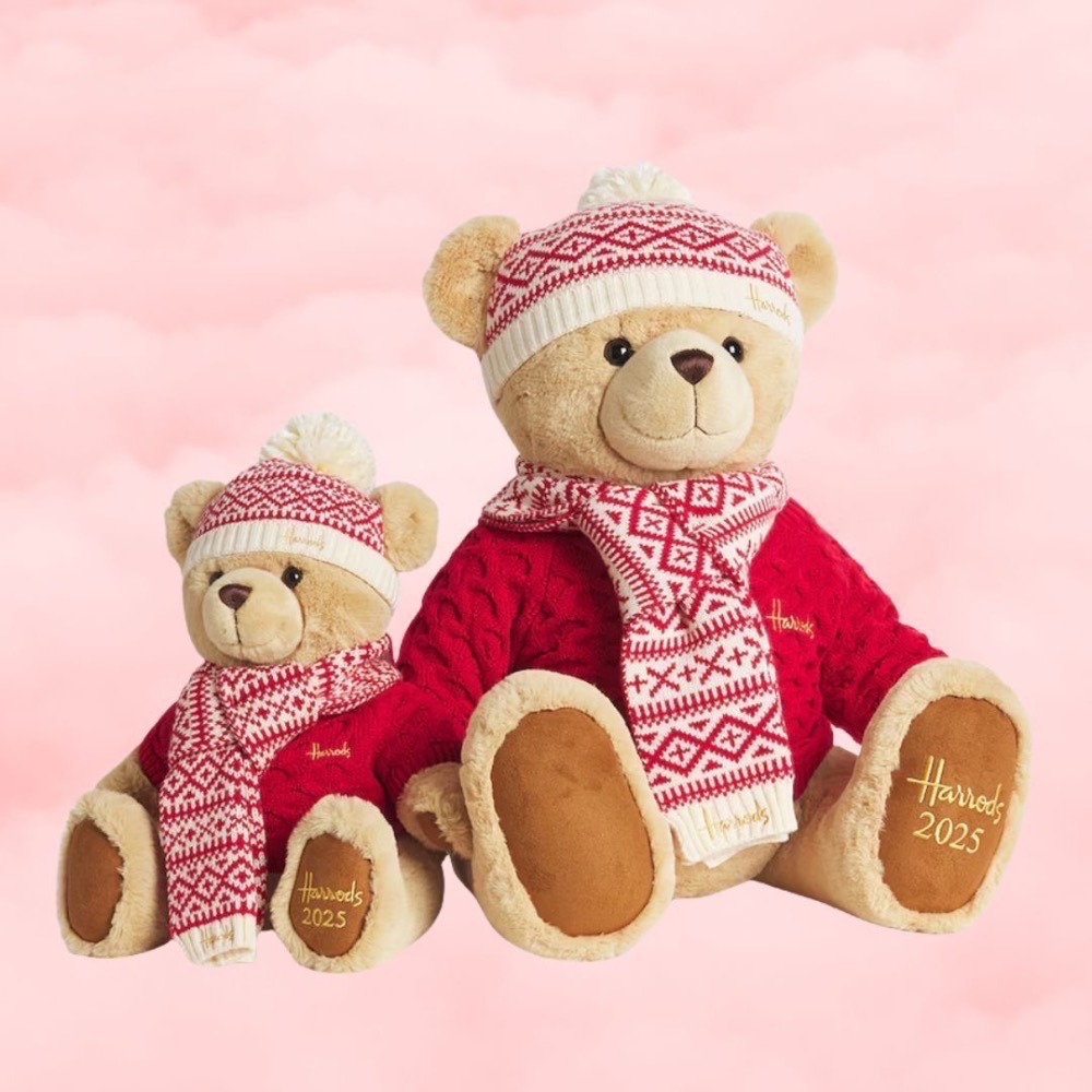 《A’sD 預購🇬🇧正品》Harrods Plush Dressed Easter 睡覺小熊-細節圖4