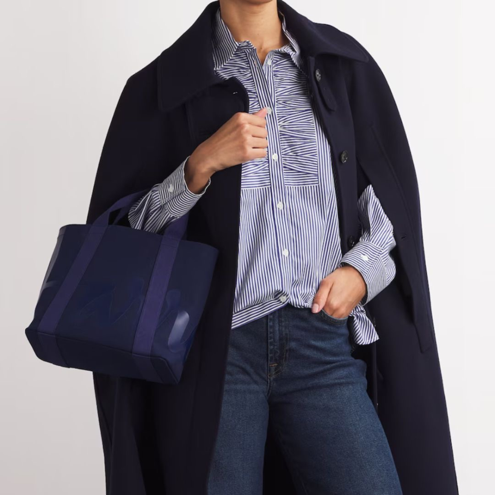 《A’sD 預購 🇬🇧正品》Harrods 粉色提袋 托特包 Mini Cotton Logo Tote Bag-細節圖4