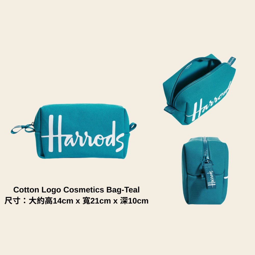 《A’sD 預購 🇬🇧正品》Harrods 粉色提袋 托特包 Mini Cotton Logo Tote Bag-規格圖6