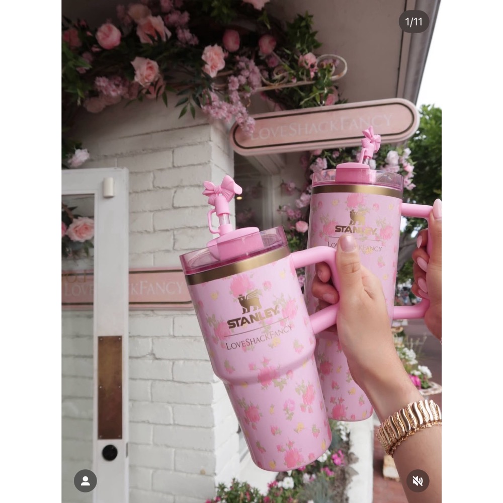 【A’sD 現貨🇺🇸正品】STANLEY 1913 x LoveShackFancy 聯名保溫瓶-細節圖3