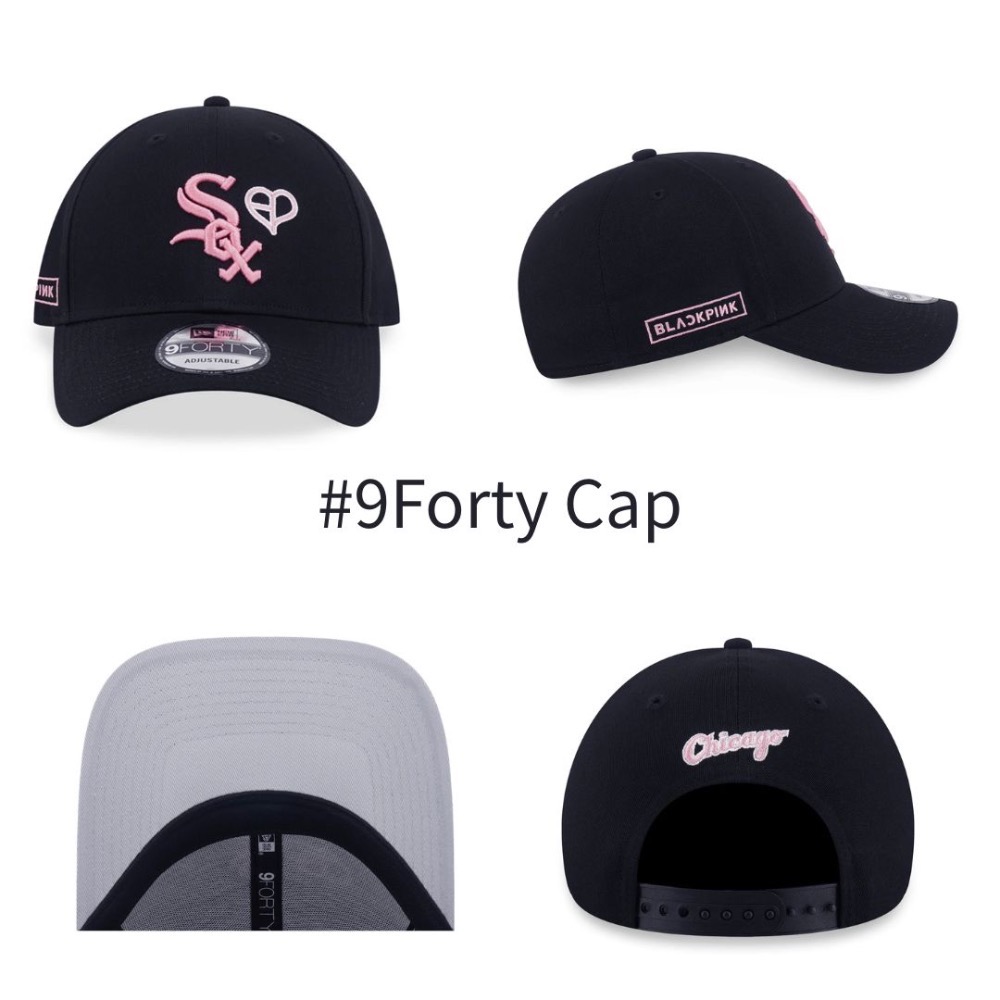 《A’sD 預購 🇹🇭代購》BLACKPINK x MLB 帽子 棒球帽  聯名 帽子-規格圖7