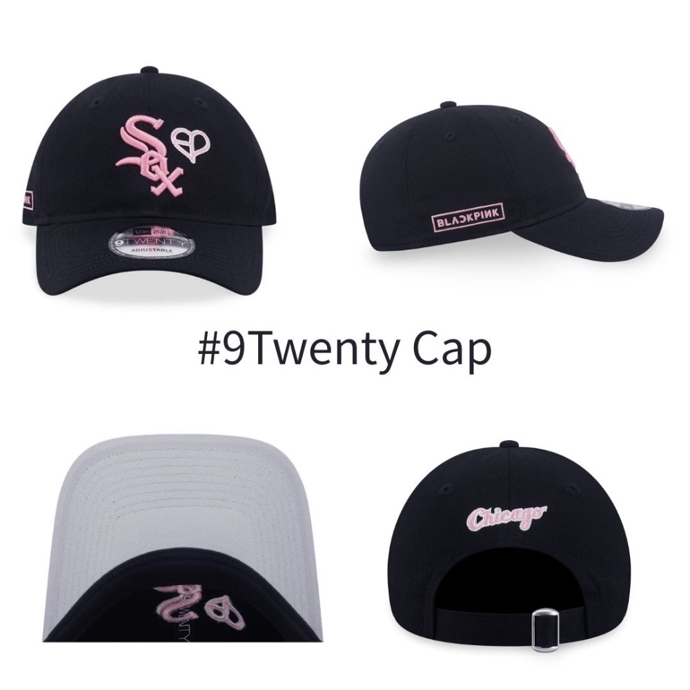 《A’sD 預購 🇹🇭代購》BLACKPINK x MLB 帽子 棒球帽  聯名 帽子-規格圖7