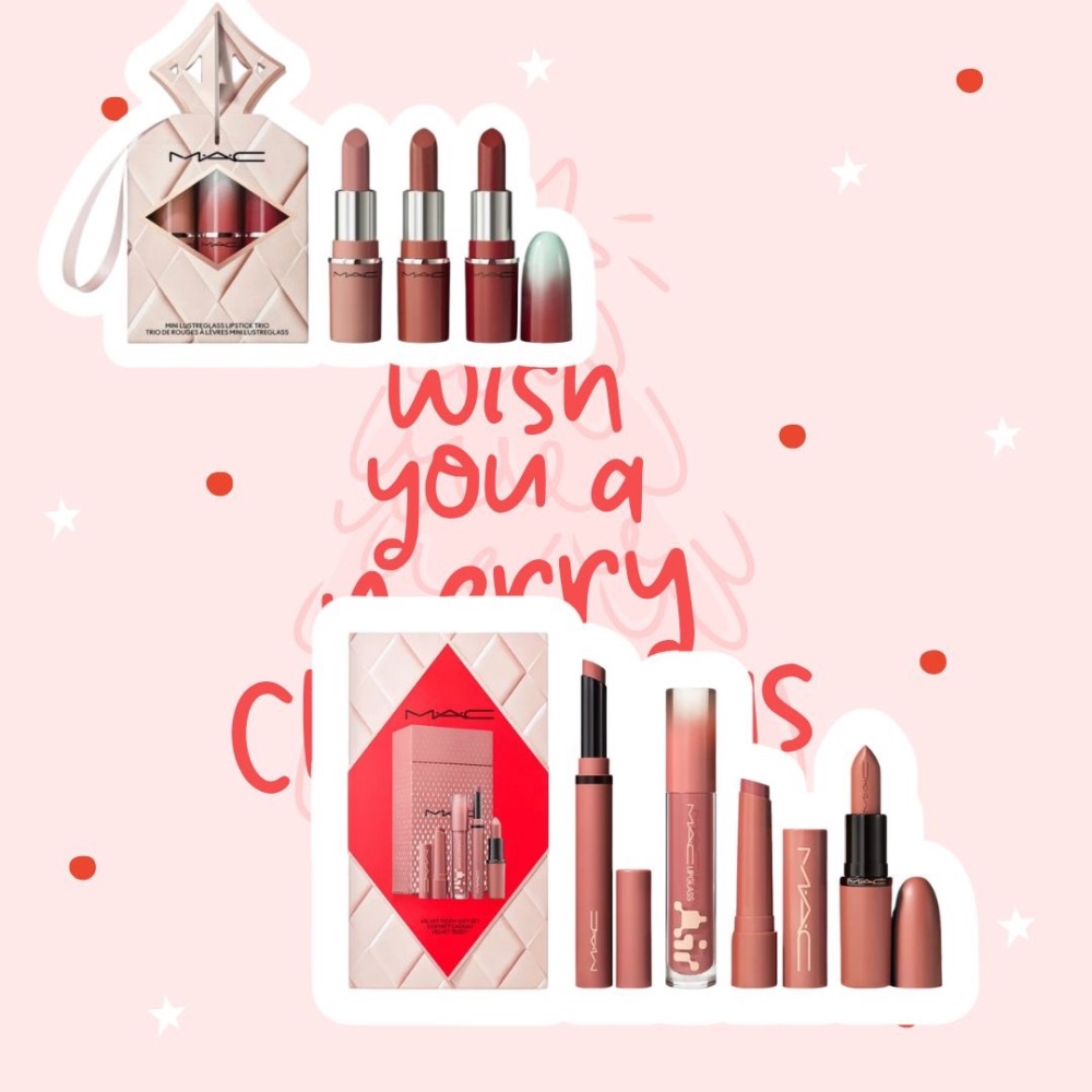 《A’sD 現貨 🇬🇧正品》MAC 聖誕唇膏組 日曆 唇膏 唇釉 打亮-細節圖6