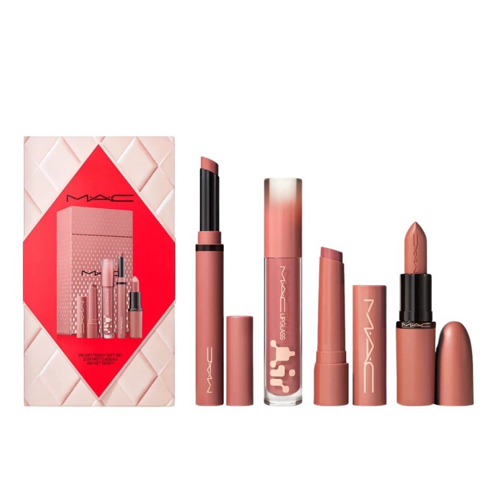 《A’sD 現貨 🇬🇧正品》MAC 聖誕唇膏組 日曆 唇膏 唇釉 打亮-細節圖7