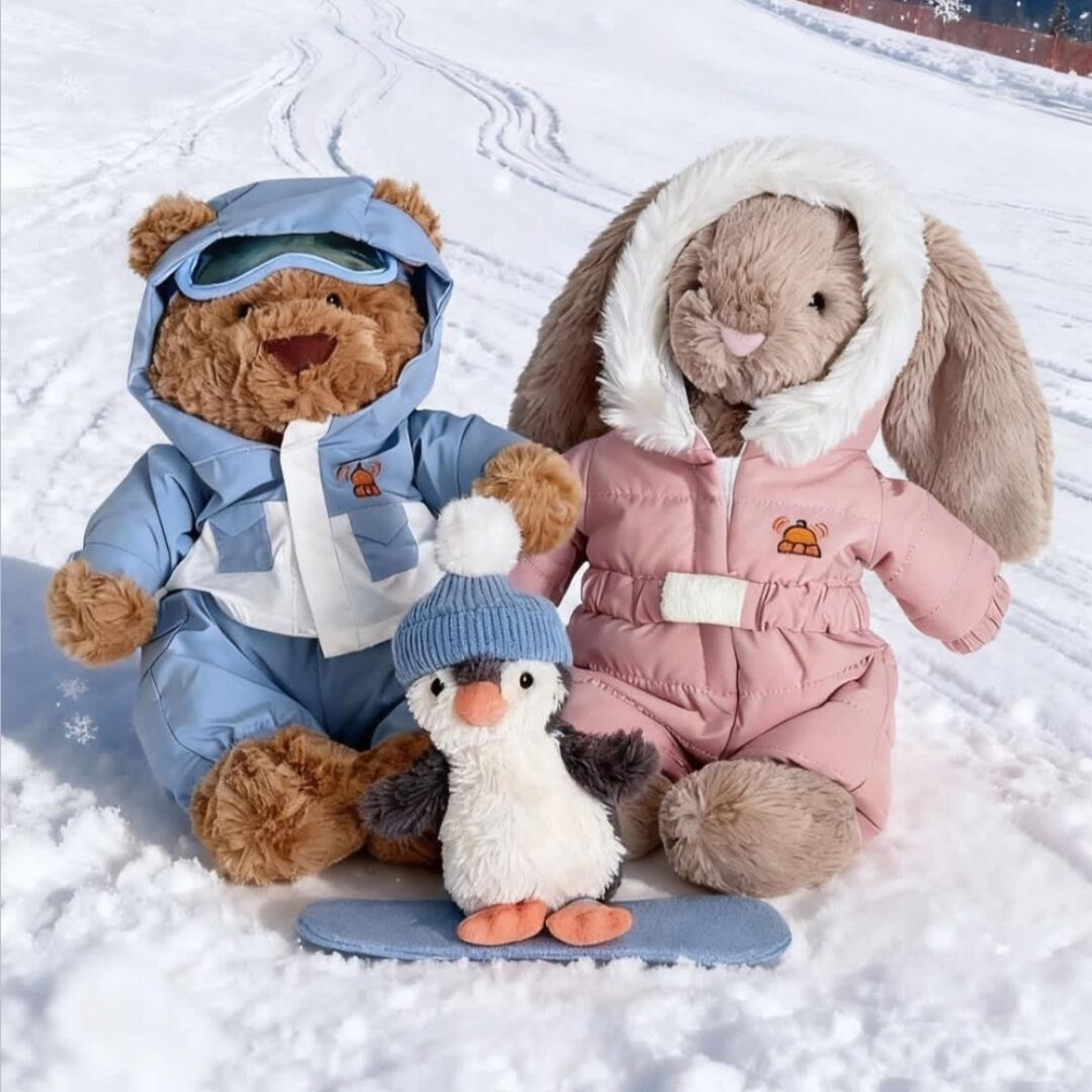 《A’sD 現貨 🇬🇧代購》Jelly Cat 聖誕限定 雪衣巴賽羅熊 麋鹿花生-細節圖2