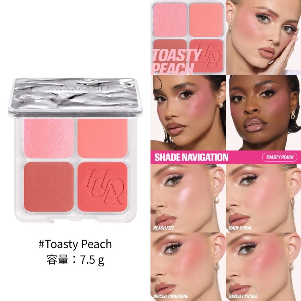 《A’sD預購 🇬🇧 英國》Huda Beauty 腮紅綜合盤 Blush Filter Palette-規格圖9