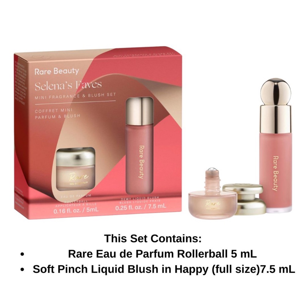 《A’sD 現貨 🇺🇸正品》Rare Beauty 腮紅香水組合 Selena＇s Faves Mini Frag-規格圖9