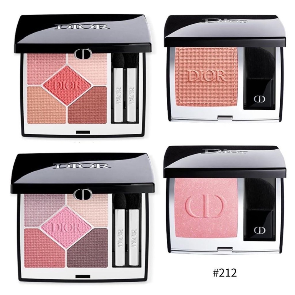 《A’sD 933現貨+預購🇺🇸正品》Dior 迪奧經典五色眼影 新年限定款  藍星訂製 腮紅盤 腮紅 眼影盤-細節圖5