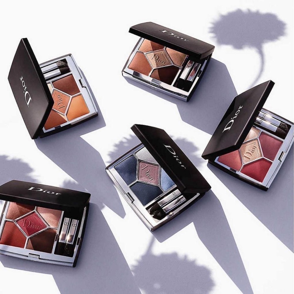 《A’sD 933現貨+預購🇺🇸正品》Dior 迪奧經典五色眼影 新年限定款  藍星訂製 腮紅盤 腮紅 眼影盤-細節圖8