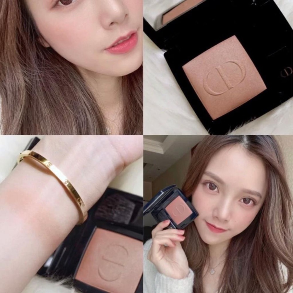 《A’sD 933現貨+預購🇺🇸正品》Dior 迪奧經典五色眼影 新年限定款  藍星訂製 腮紅盤 腮紅 眼影盤-細節圖10