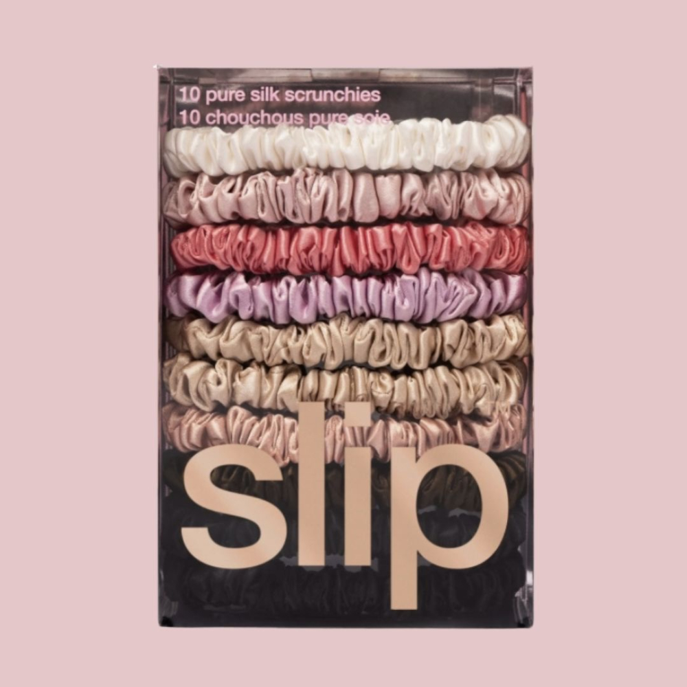 《A’sD現貨 🇺🇸美國正品》Slip 真絲髮圈 頂級貴婦髮圈 black pink-細節圖5