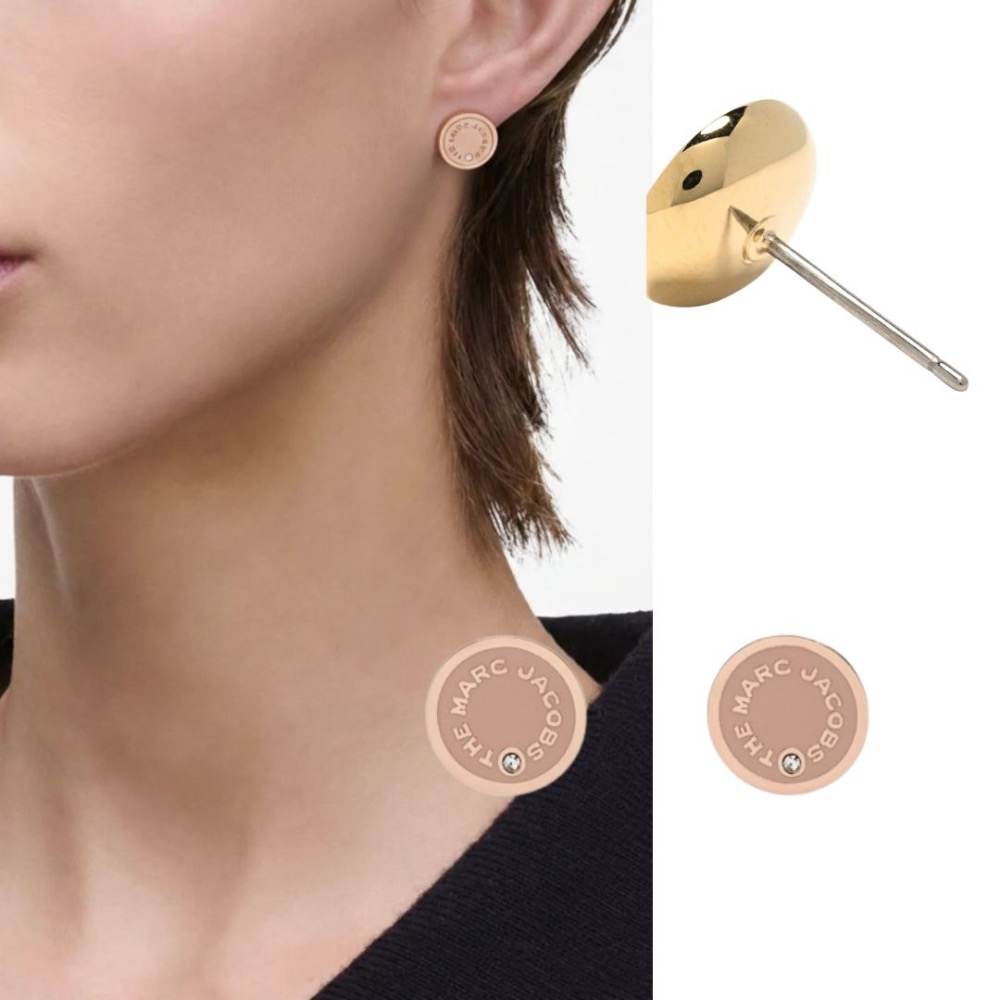 《A’sD 預購🇺🇸正品》MARC JACOBS 耳環 徽章耳環 earrings-規格圖3