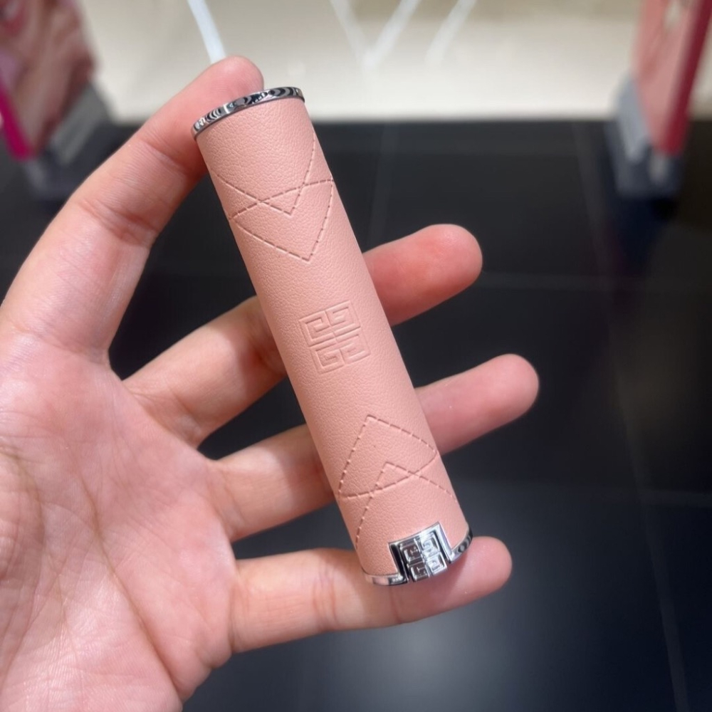 《A’sD 現貨  🇯🇵 正品》Givenchy 紀梵希 皮革唇膏 玫瑰完美亮澤精華唇膏 唇膏 口紅-細節圖2