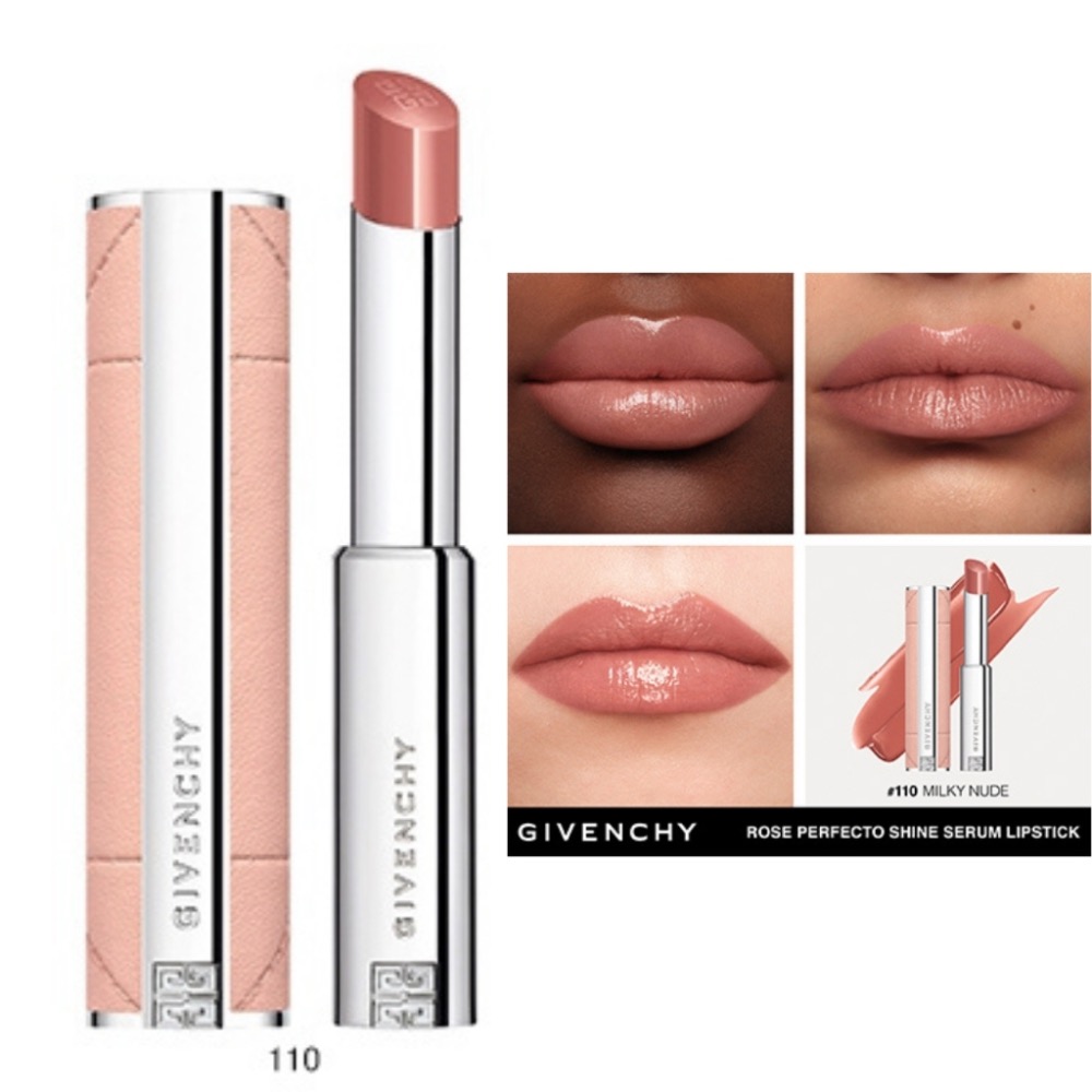 《A’sD 現貨  🇯🇵 正品》Givenchy 紀梵希 皮革唇膏 玫瑰完美亮澤精華唇膏 唇膏 口紅-規格圖7