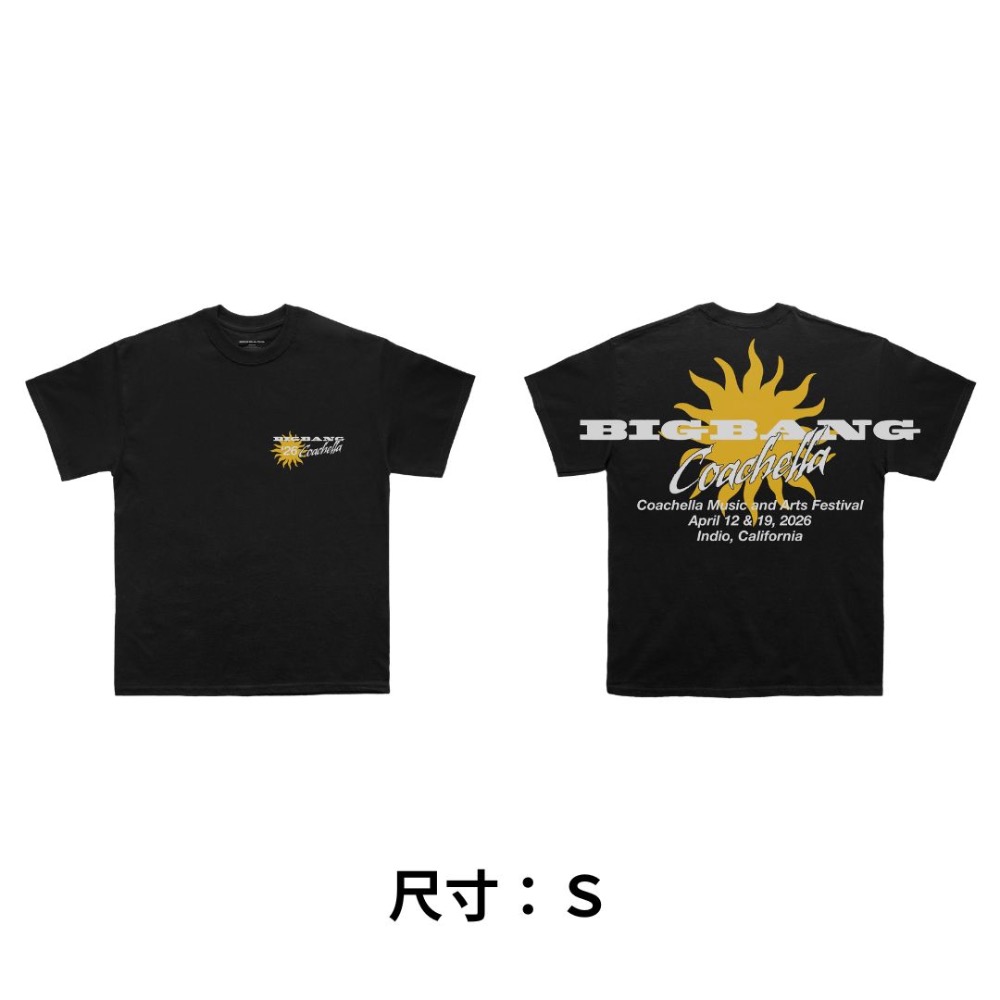 Bigbang 黑T-shirts S