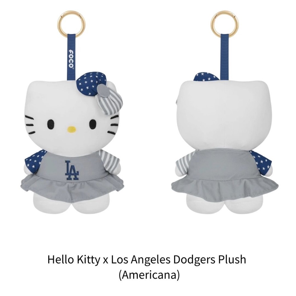 《A’sD 現貨 🇯🇵🇺🇸正品》GD 娃娃 Hello Kitty x Los Angeles Dodgers-規格圖8
