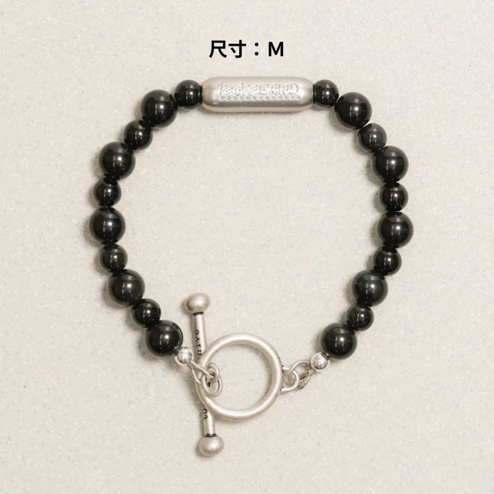 towtowarchive銀色串珠手鍊M