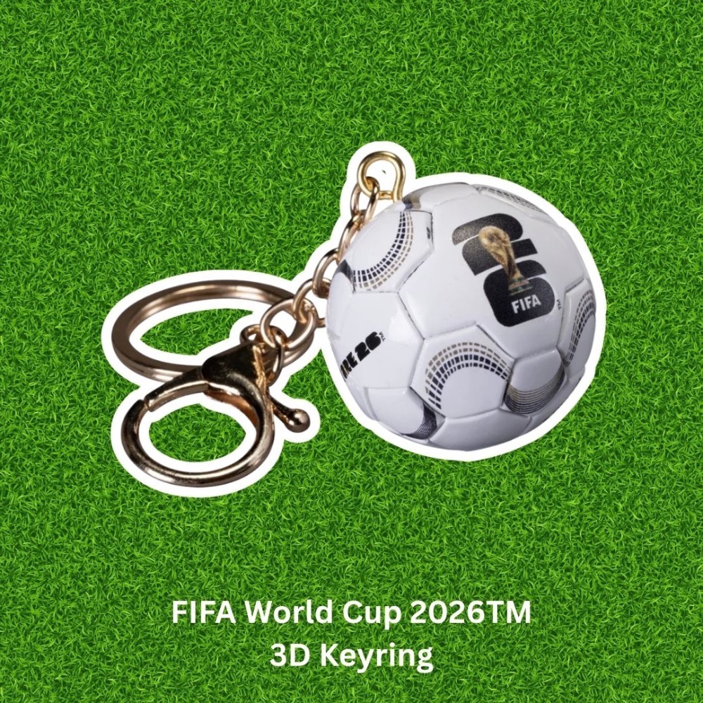 《A’sD 預購 🇺🇸正品》世界足球盃 鑰匙圈Ball Keyring FIFA World Cup-規格圖6