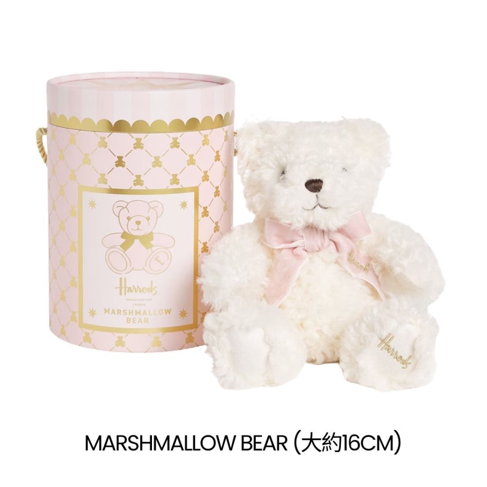 《A’sD 現貨 🇬🇧 正品》Harrods 熊熊 Coco Bear Marshmallow Bear 禮盒包裝-規格圖5