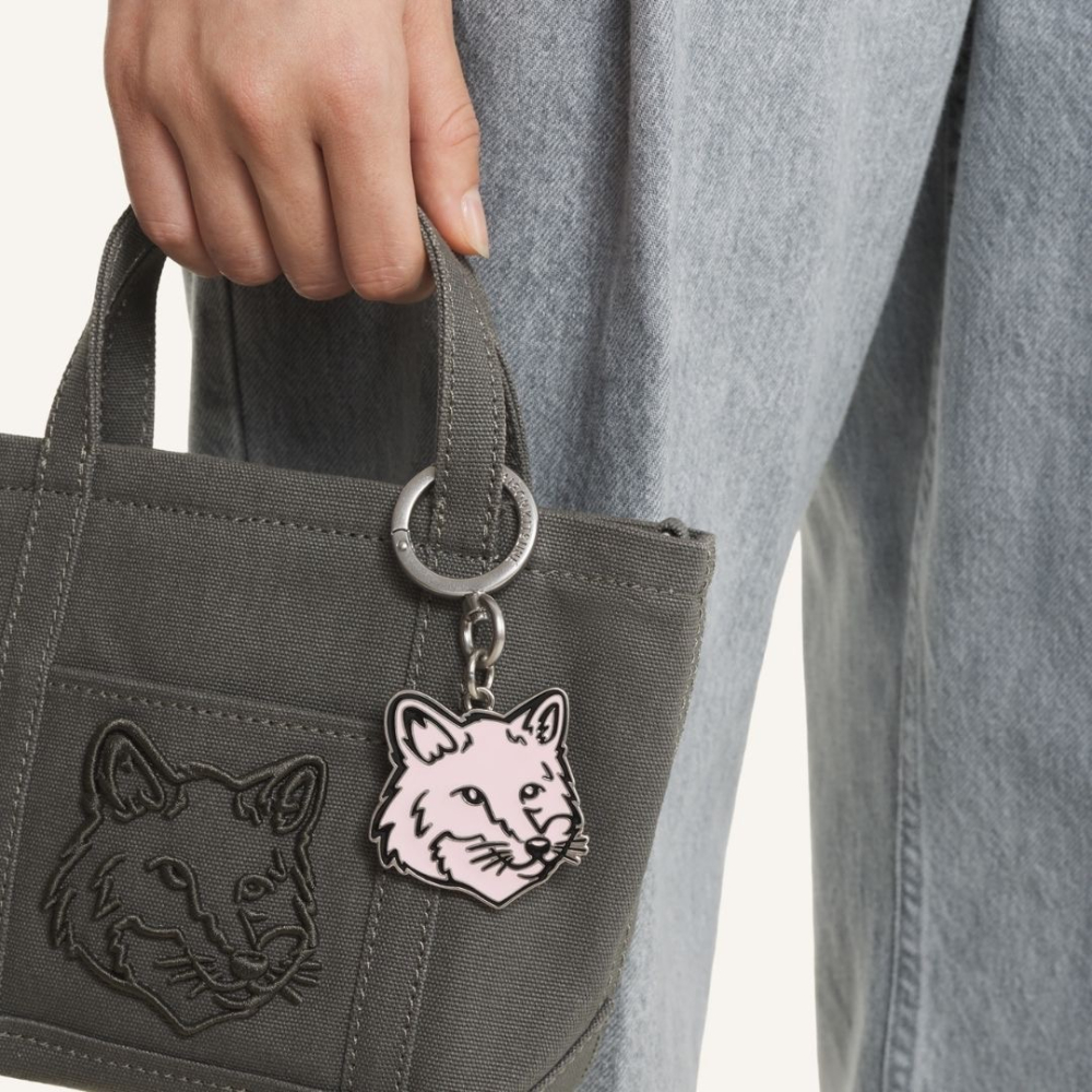 《A’sD 預購 🇫🇷正品》Maison Kitsune 鑰匙圈 Keyring Maison Kitsuné-細節圖2