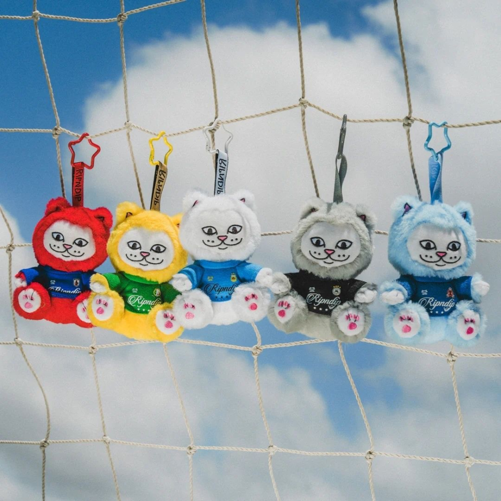 《A’sD 預購 🇺🇸正品》 Ripndip 貓咪 跟世足聯名公仔 嚴成玹 安乾鎬-細節圖2
