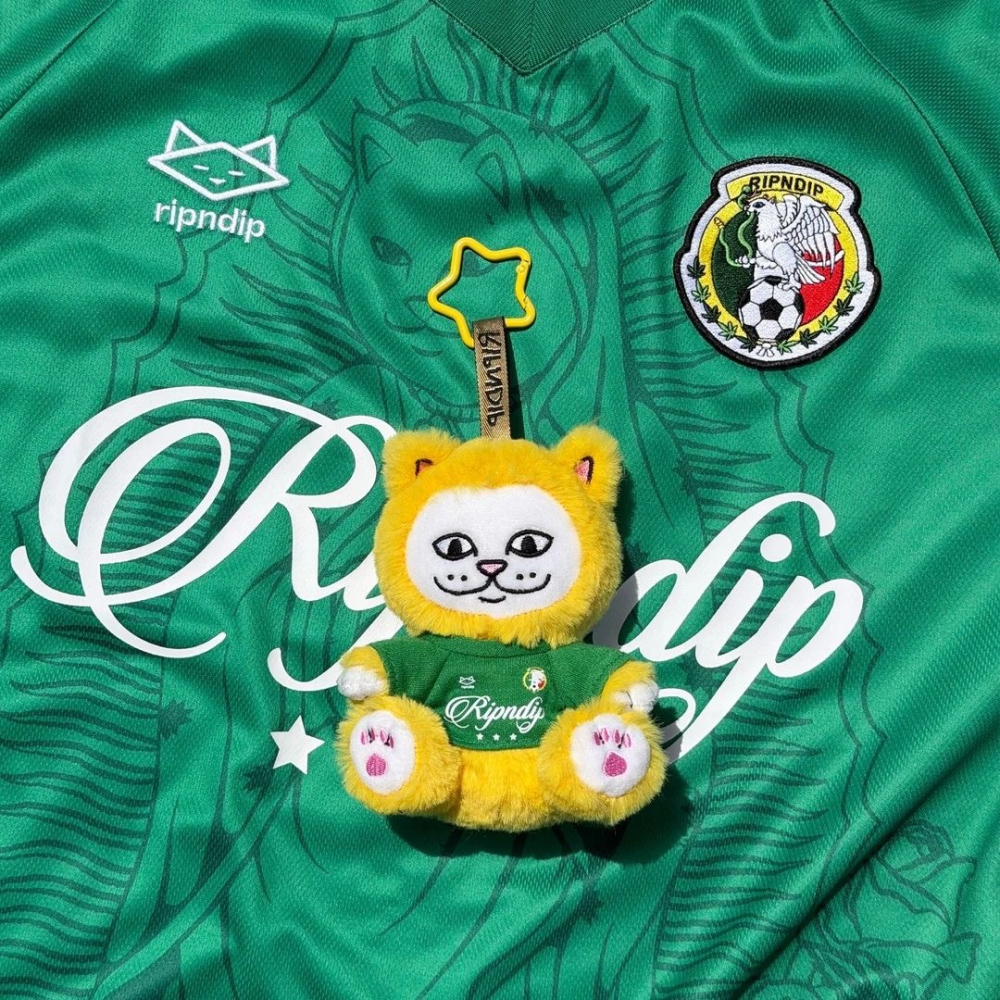 《A’sD 預購 🇺🇸正品》 Ripndip 貓咪 跟世足聯名公仔 嚴成玹 安乾鎬-細節圖7