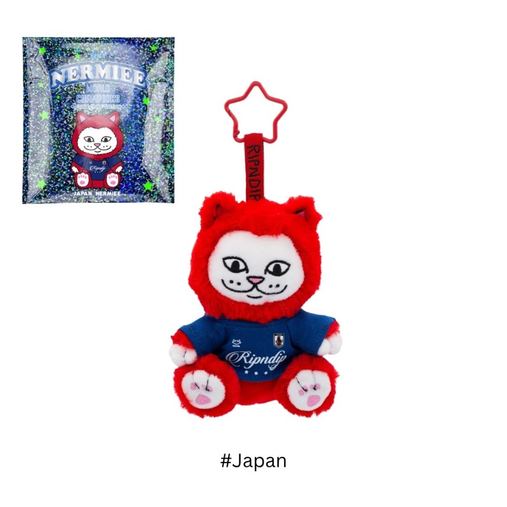 《A’sD 預購 🇺🇸正品》 Ripndip 貓咪 跟世足聯名公仔 嚴成玹 安乾鎬-規格圖7