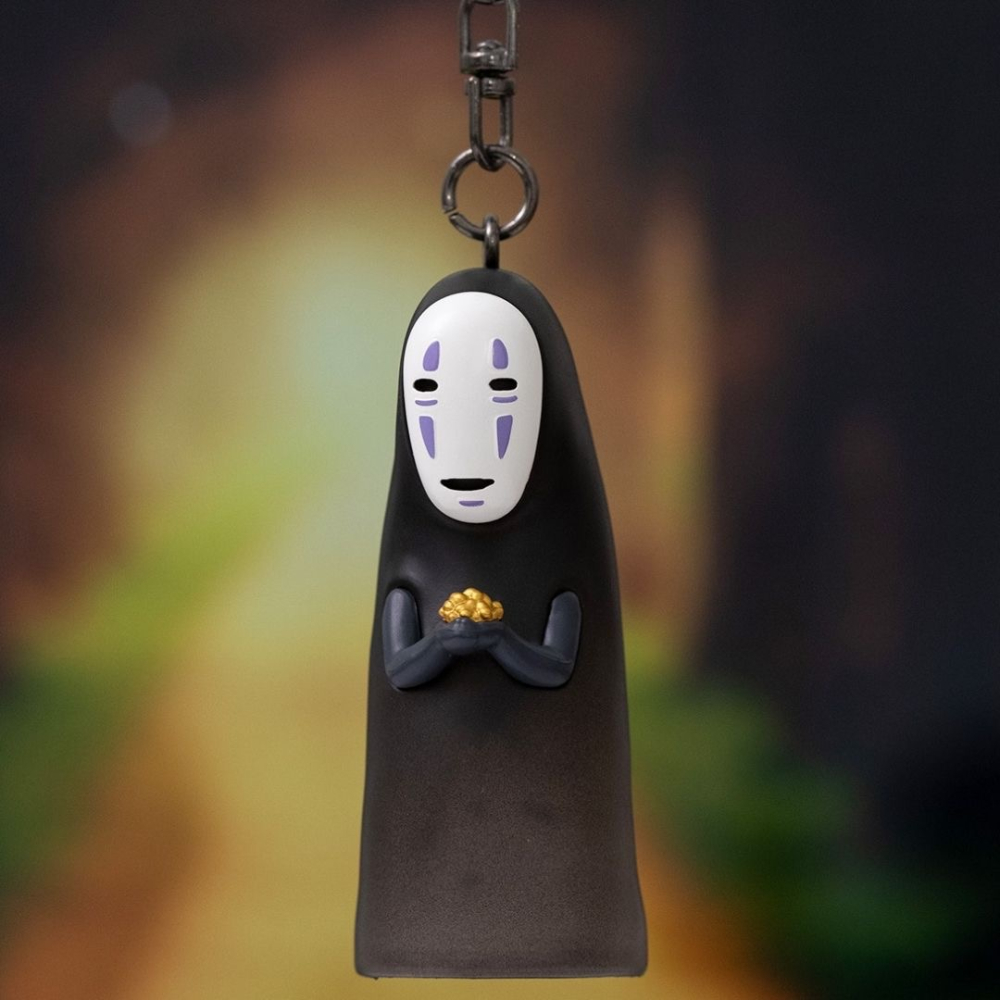 《A’sD 預購 🇯🇵正品》無臉男 吉卜力千與千尋無臉男鑰匙圈吊飾-細節圖2