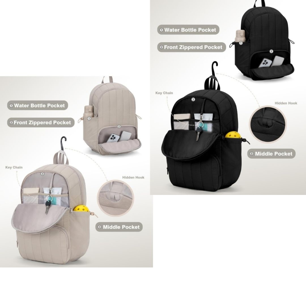 《A’sD 預購🇺🇸正品》匹克球後背包 收納包 匹克球 Pickleball Backpack-細節圖5
